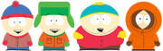 Stan, Kyle, Cartman, and Kenny.png