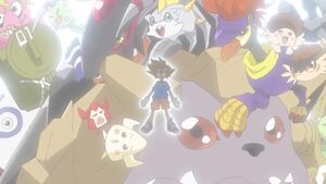 Taichi (The rest of the Digimon friends from the past)