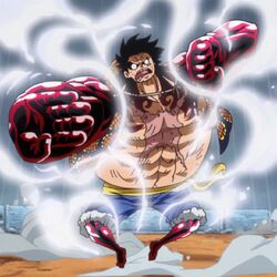 Zzzz Luffy Gear الرابع infobox