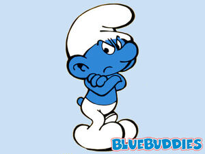 Smurfs Color Pictures Grouchy Smurf