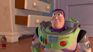 "Woody, you haven't found your hat yet, have you?"