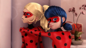 Chloé and Ladybug hears Vanisher