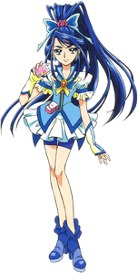 Pretty Cure 5 GoGo Cure Aqua pose2