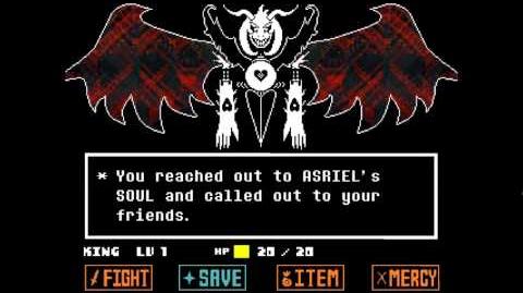 Asriel Dreemurr Boss Fight.