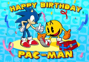 Sonic and Pac-Man