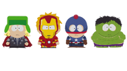 South Park Boys as The Avengers