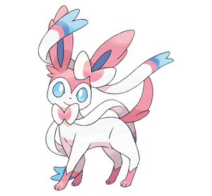 Sylveon's Artwork from Pokémon XY