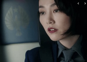 Rinko Kikuchi as Mako Mori in Pacific Rim: Uprising