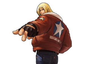 Terry Bogard in NeoGeo Battle Coliseum.