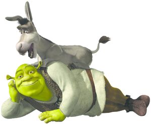 Shrek and Donkey render 6