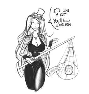 A Marshall, Carter, and Dark Ltd. employee selling an SCP-131 instance.