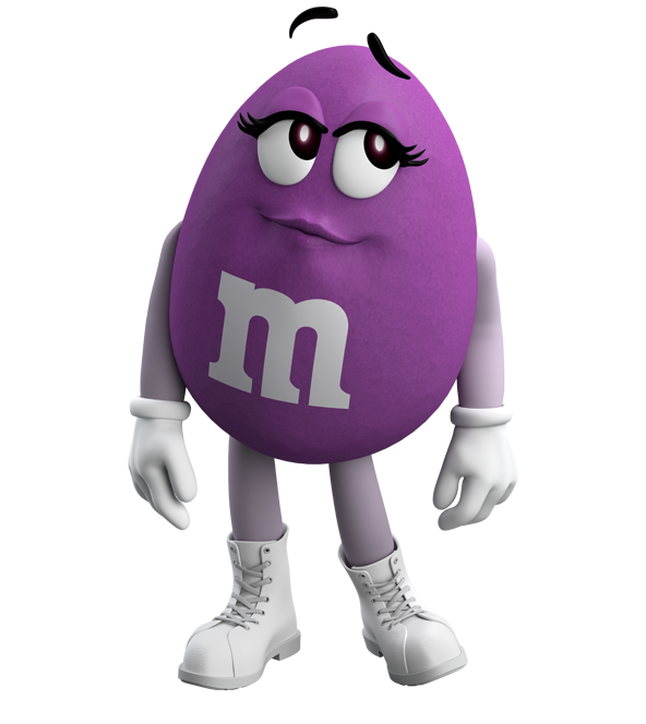 Purple (M&M's), Heroes Wiki