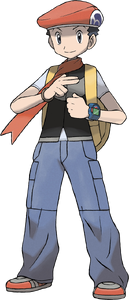 Lucas in Pokémon Diamond and Pearl