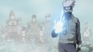 Kakashi in war