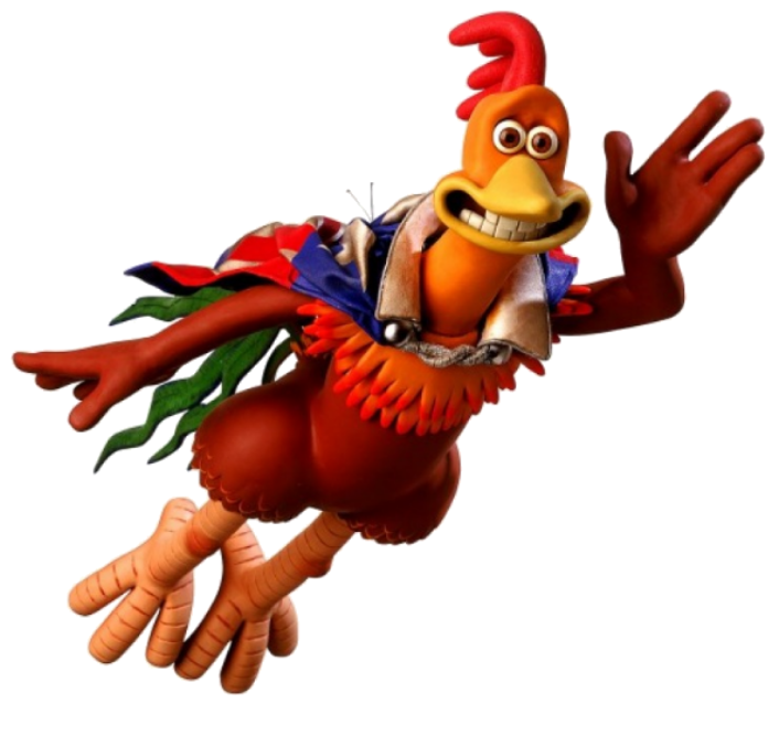 chicken run rocky