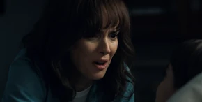 Joyce begging Will to help her understand what he's talking about.