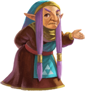 Impa in The Legend of Zelda: A Link Between Worlds