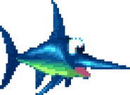 Enguarde the Swordfish No.29 | Donkey Kong Carddass main image 1