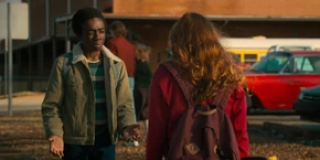 (Max: "Because I'm a girl?") "What? No!"