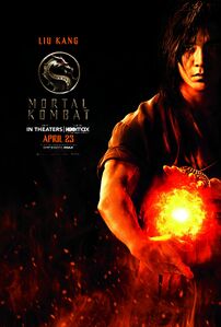 Liu Kang in Mortal Kombat (2021).