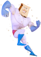 Powdered Toast Man in Nickelodeon All-Star Brawl.