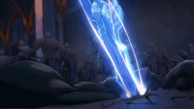 Solo Leveling Anime Episode 12 Jinwoo draws back his dagger
