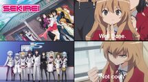 Taiga s second reaction to harem series by shegoxp ddgk974