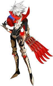 Karna's appearance in Fate/EXTELLA.
