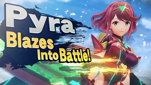 Pyra Blazes Into Battle