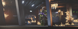 The Requiem Strike Team arrives at The Tower below Town Square.