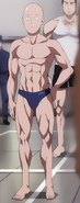 Saitama's physique