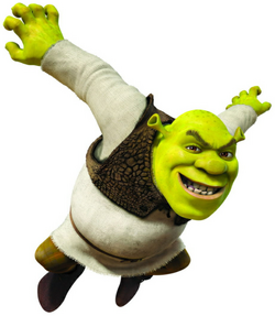Shrek In Shrek 3 - Bust - 640x344 PNG Download - PNGkit