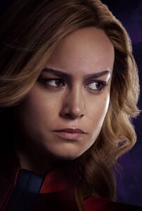 Captain Marvel's "Avenge the Fallen" poster for Avengers: Endgame