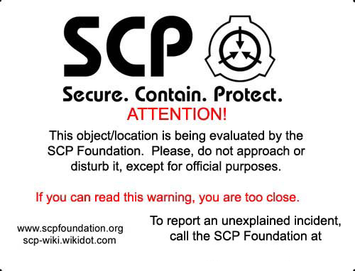 Secure, Contain, Protect  Official subreddit of the scpwiki.com