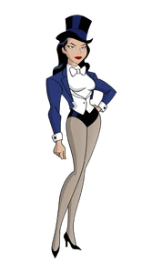 Zatanna Zatara in Justice League Unlimited of the DC Animated Universe.