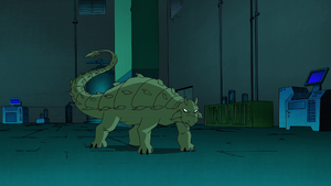 Beast Boy as An Ankylosaurus