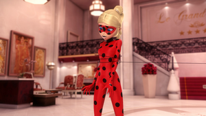 Chloé gets captured by Ladybug