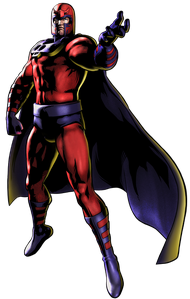 Magneto in Marvel vs. Capcom 3.