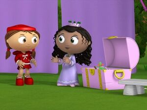 Super why red and pea