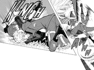 Karma being triangle-choked by Nagisa.