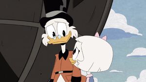 Scrooge and Webby