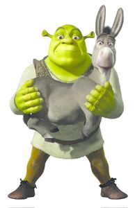 Shrek and Donkey render 7