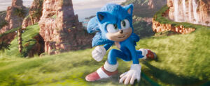 Sonic in Green Hill Zone.