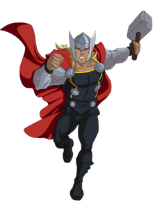 Thor as he appears in Avengers Assemble.