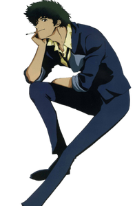 Spike Spiegel is the Friend of a Villain, being the former best friend of main antagonist Vicious.