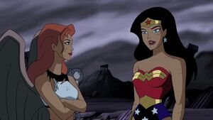 Hawkgirl and Wonder Woman