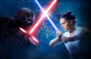 Rey and Kylo Covers Textless