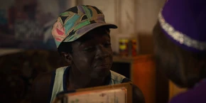 Lucas being asked by Will if he'll fight or run from a horde of zombies.