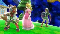 Fox mccloud princess peach and link by user15432-dajai8w