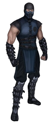 Bi-Han in the 2nd Timeline as Sub-Zero in MK (2011)